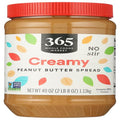 Whole Foods Market, No Stir Creamy Peanut Butter Spread, 40 Ounce
