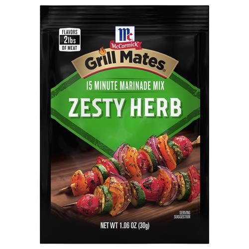 Mccormick Grill Mates Zesty Herb Marinade Mix, 1.06 Oz