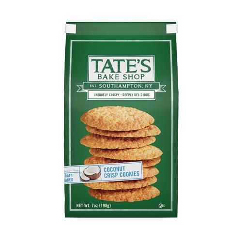 Tates Bake Shop Coconut Crisp Cookies, 7 Oz