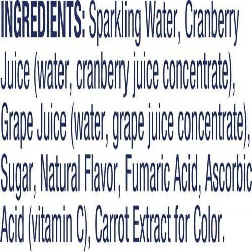Ocean Spray Sparkling Cranberry Juice Drink, 11.5 Fl Oz Cans, 4 Count
