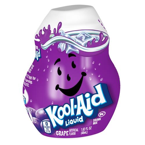 Kool-Aid Liquid Grape Artificially Flavored Soft Drink Mix, 1.62 Fl Oz Bottle