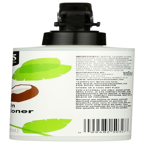 Whole Foods Market, Leave-In Conditioner Spray With Sweet Almond Oil, Coconut Scent, 8 Fl Oz