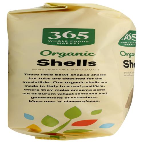 Whole Foods Market Organic Shells, 16 Oz