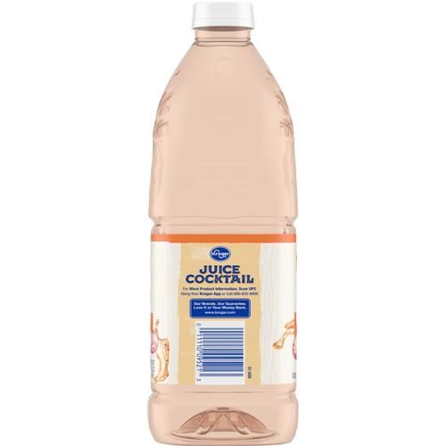 Kroger White Cranberry Peach Juice Cocktail 64 fl oz
