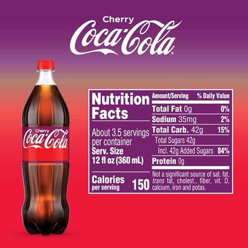 Coca-Cola Cherry, 1.25 Liter