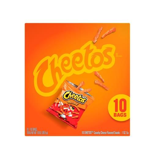 Frito-Lay Cheetos Crunchy, 1 Oz, 10 Ct