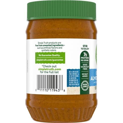 Simple Truth Almond Butter Smooth 16 oz