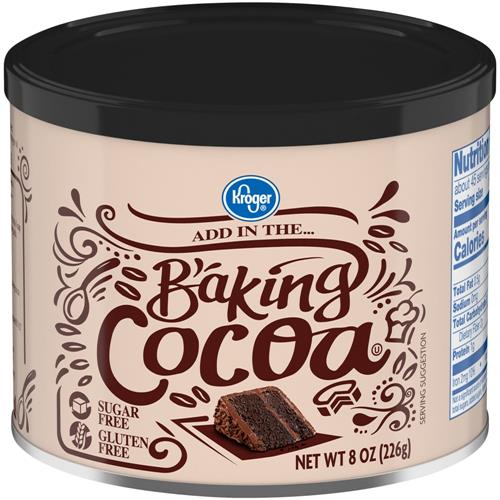 Kroger Unsweetened Cocoa Powder 8 oz