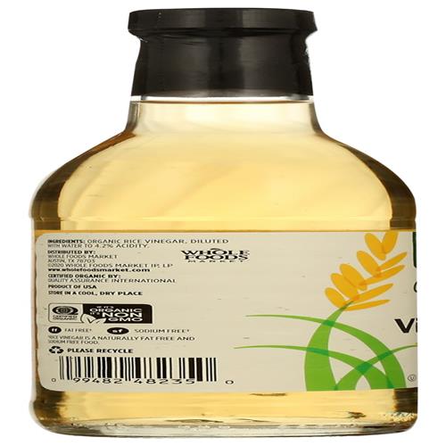 Whole Foods Market Organic Rice Vinegar, 12.7 Fl Oz, 12.7 Fl Oz
