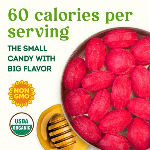 Simple Truth Organic Blood Orange & Honey Hard Candies 2 oz