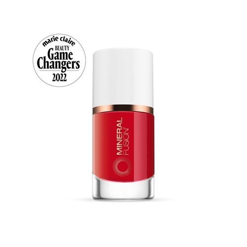 Mineral Fusion Nail Polish, Bright Red, Fast N Fabulous Fast ‘N Fabulous 0.33 Fl Oz (Pack Of 1)