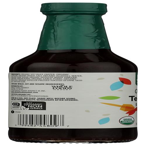 Whole Foods Market Organic Teriyaki Sauce, 10 Oz