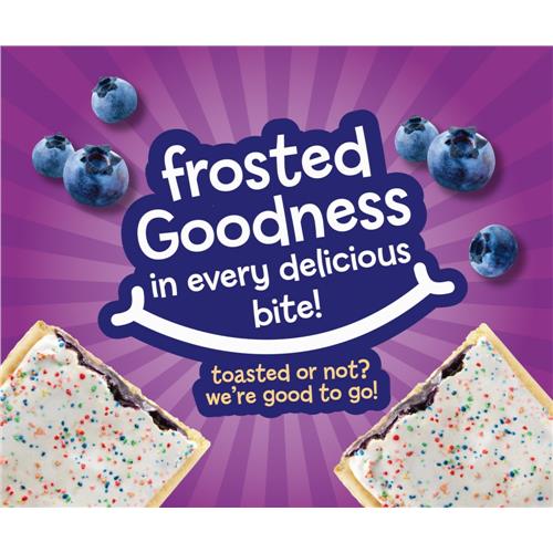 Kroger Blueberry Frosted Toaster Treats 12 ct / 20.4 oz
