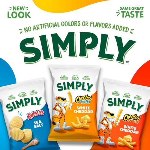 Simply Cheetos Crunchy White Cheddar, 8.5 Oz