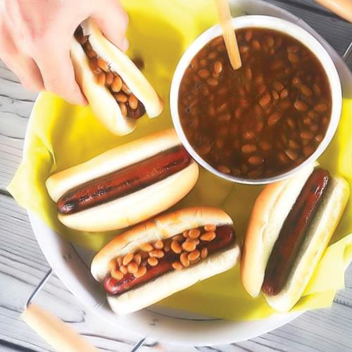 Bushs Best Homestyle Baked Beans, Source Of Plant Based Protein And Fiber, Low Fat, Gluten Free, 8.3 Oz