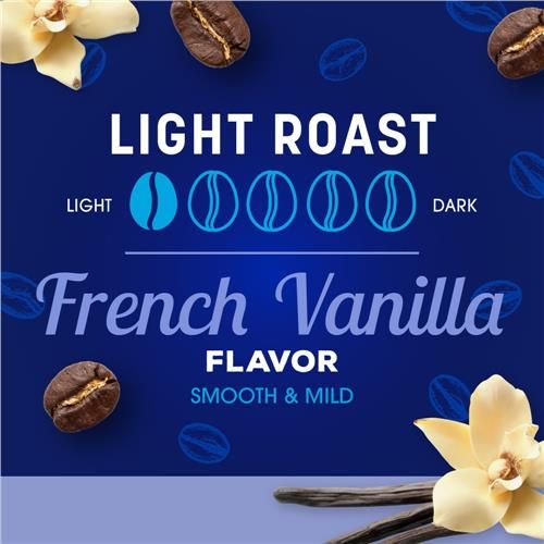 Kroger French Vanilla Light Roast Coffee Pods 12 ct