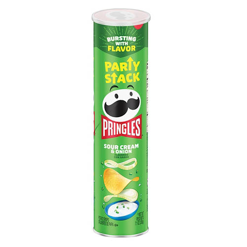 Pringles Sour  Cream & Onion Pringles Party Stacks, 7.1 oz