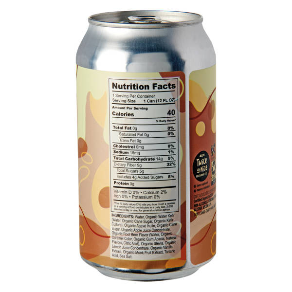 VitaLife Root  Beer Prebiotic Soda, 12 fl oz