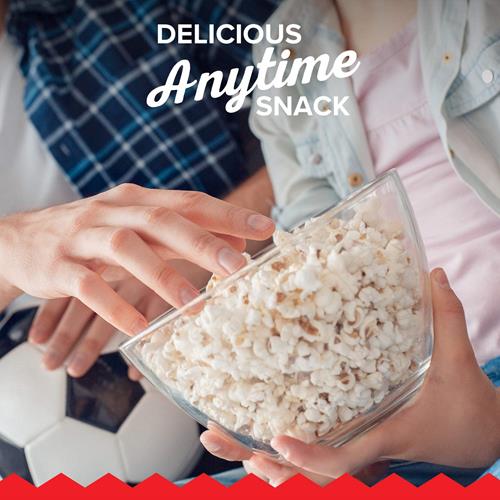 Orville Redenbachers Naturals Microwave Popcorn, Classic Butter & Sea Salt Flavor, 2.69 Oz., 6-Count