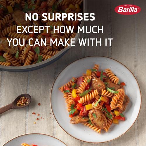 Barilla Red Lentil Rotini Pasta, 8.8 Oz - Vegan, Gluten Free, Non Gmo & Kosher - Made With Plant Based Protein