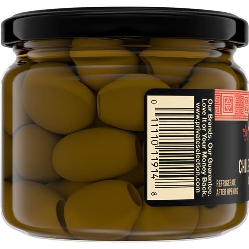 Private Selection Chile Marinated Green Olives 10.2 oz
