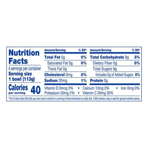 Kroger Mandarin Orange Cups No Sugar Added 4 ct / 4 oz