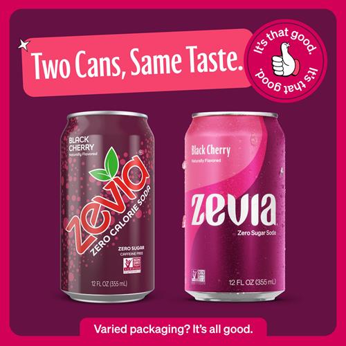 Zevia All Natural Soda, Black Cherry Zero, 12 Fl Oz (Pack Of 6)
