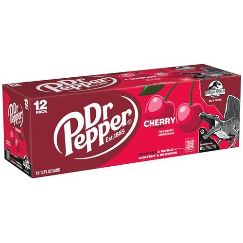 Dr Pepper - Cherry, 12 Oz, 12 Pk