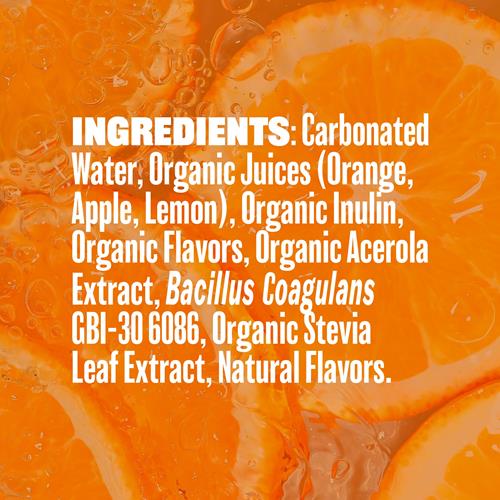 Evolution Fresh Organic Orange Squeeze Fruit Soda, 12 Fz
