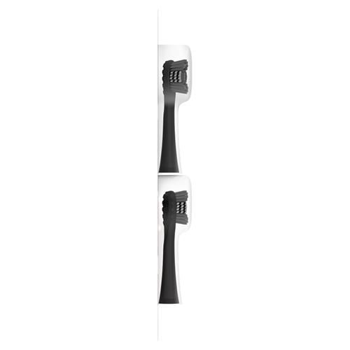 Colgate 360 Power Charcoal Replacement Toothbrush Heads, Works With Any 360 Battery Toothbrush, Features Soft Bristles And A Rubber Polisher On Each Replacement Head, 2 Pack