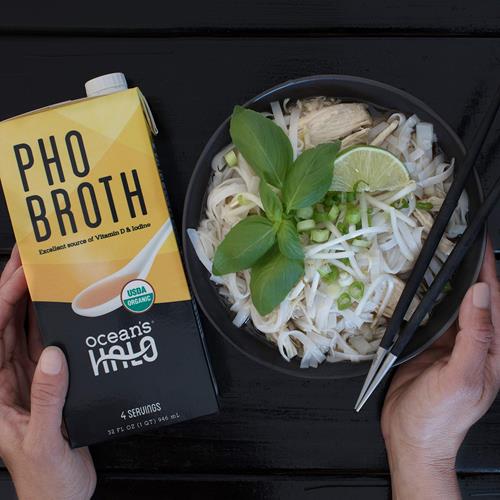 Oceans Halo, Organic And Vegan Pho Broth, 32 Fl Oz