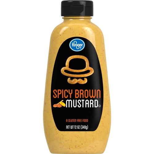 Kroger Spicy Brown Mustard 12 oz