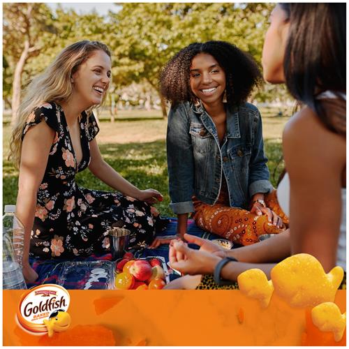 Goldfish Family Faves Crackers, Cheddar, Colors And Baby Crackers Snack Packs, 20-Ct Variety Pack