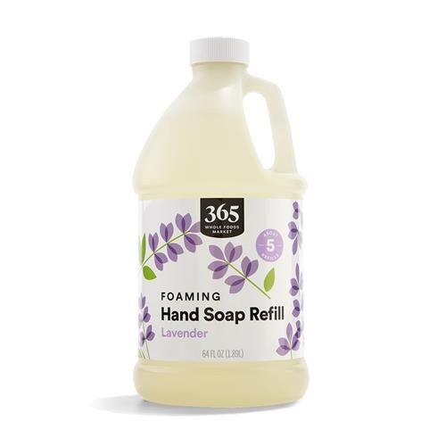 Whole Foods Market, Foaming Hand Soap Refill, Lavender, 64 Fl Oz