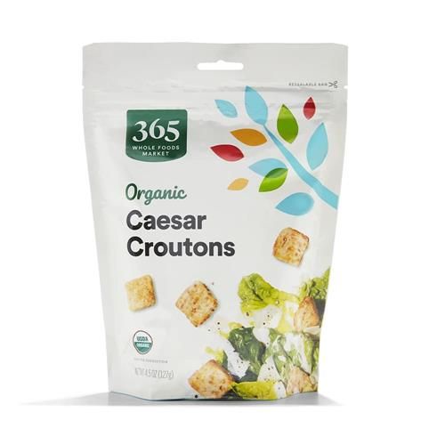 Whole Foods Market Organic Caesar Croutons, 4.5 Oz