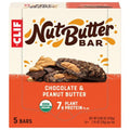 Clif Nut Butter Bar - Chocolate Peanut Butter - Filled Energy Bars - Non-Gmo - Usda Organic - Plant-Based - Low Glycemic - 1.76 Oz. (5 Pack)