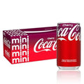 Cherry Coke Mini-Can, 10 Pack