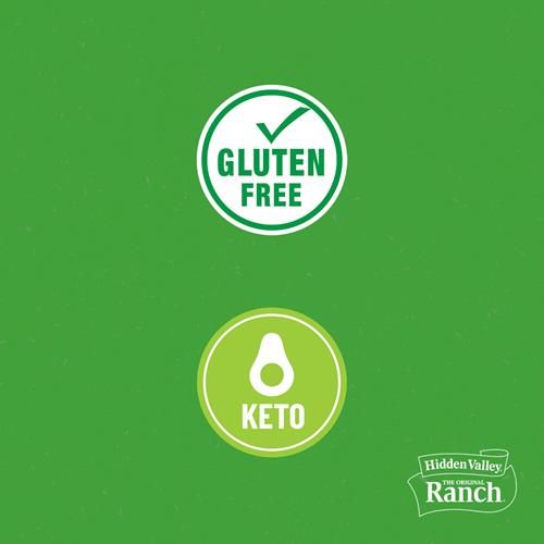 Hidden Valley Original Ranch Organic Salad Dressing & Topping, Gluten Free - 16 Ounce Bottle (Package May Vary)