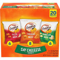 Goldfish Crackers Say Cheeeese Variety Pack With Cheddar, Pizza And Parmesan, Snack Packs, 20 Ct