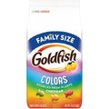 Goldfish Colors Cheddar Crackers, Snack Crackers, Family Size 10 Oz. Bag
