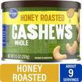Kroger Whole Honey Roasted Cashews 9.5 oz