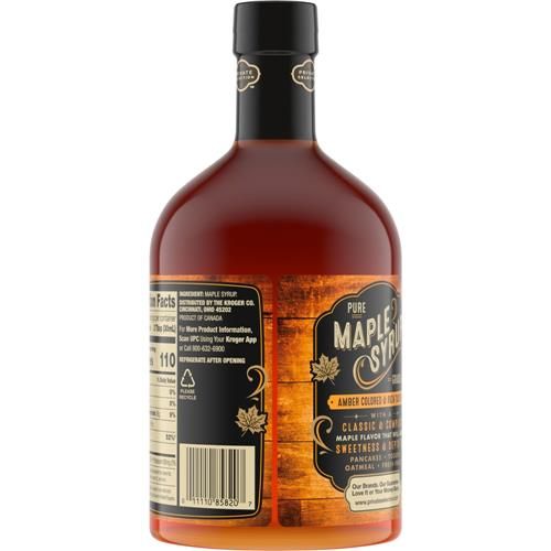 Private Selection 100% Pure Grade A Amber Maple Syrup 32 fl oz