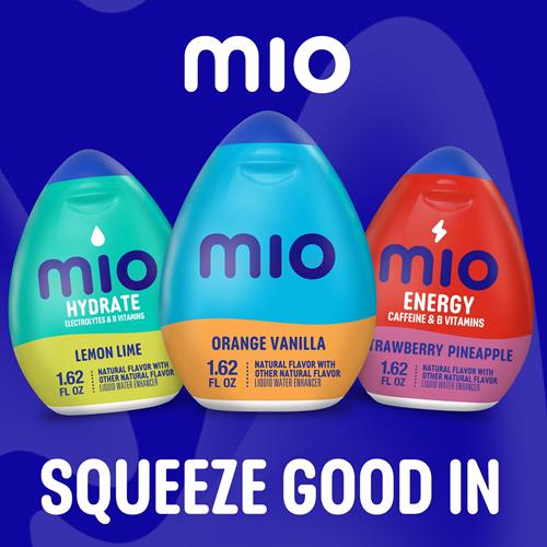 Mio Orange Vanilla Flavored With Other Natural Flavor Liquid Water Enhancer, 1.62 Fl Oz Bottle