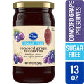 Kroger Sugar Free Grape Preserves 13 oz