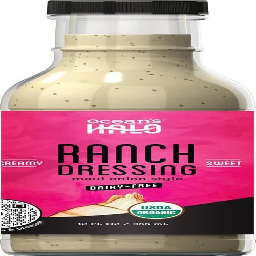 Oceans Halo Organic Maui Onion Ranch Dressing, 12 Fz