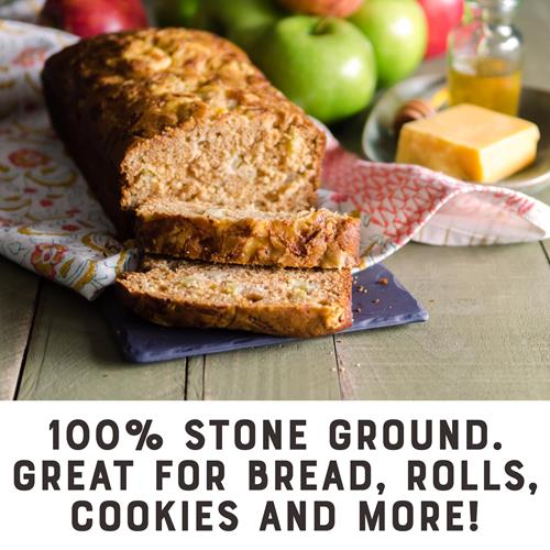 Bobs Red Mill Whole Wheat Flour, 5Lb (Pack Of 1) - Whole Grain, Vegan, Kosher