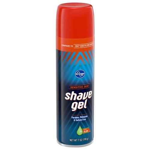 Kroger Mens Sensitive Skin Shave Gel 7 oz