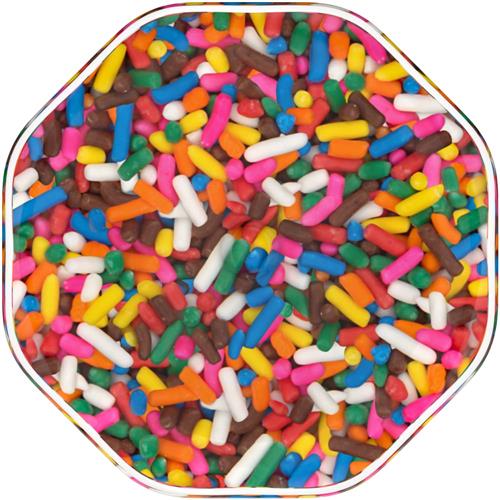 Kroger Rainbow Sprinkles Dessert Topping 3 oz