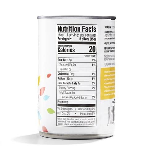 Whole Foods Market, Ripe Medium Pitted Olives, 6 Ounce