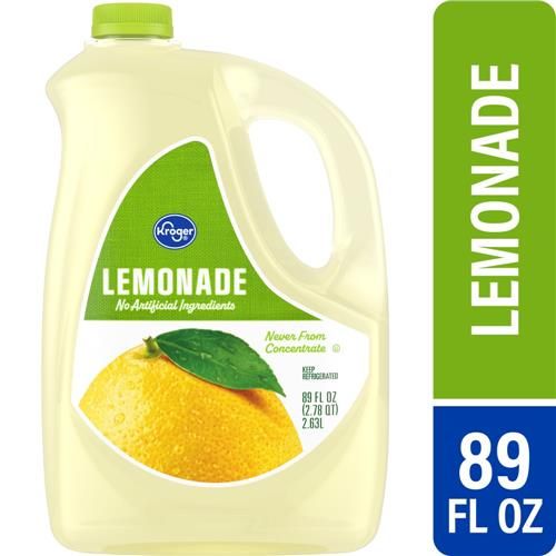 Kroger Not From Concentrate Lemonade 89 fl oz
